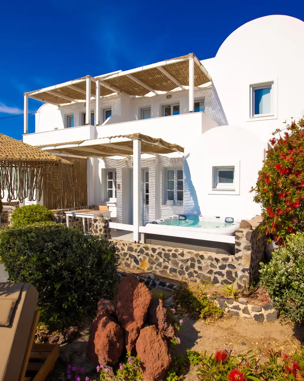 Premier Suite with Hot Tub and Sea View at Santorini Suites, Imerovigli