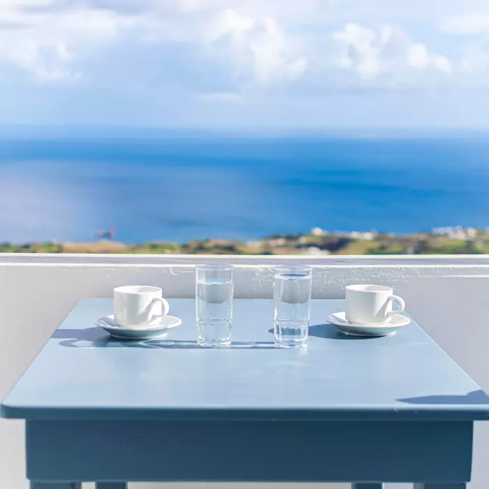 Grand Suite with Sea View – Split Level at Santorini Suites, Imerovigli